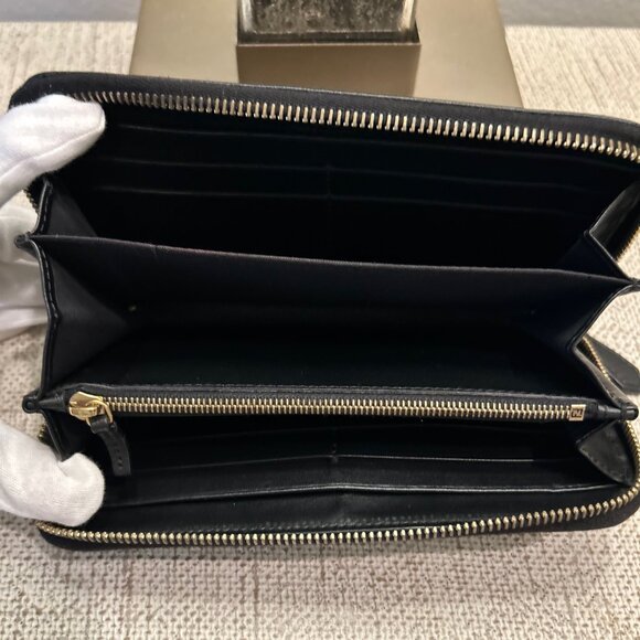 Authentic Fendi Vitello Liberty Century Lucido By The Way Zip Around - Picture 6 of 8